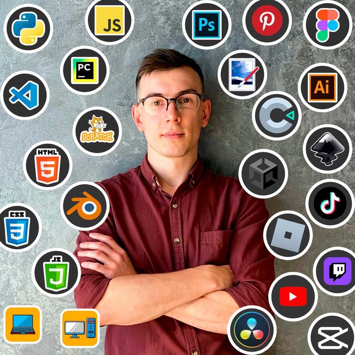 Репетитор / Вчитель / Інформатика / Програмування / 3D Моделювання  / Онлайн