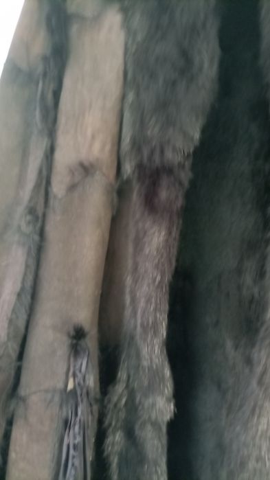 Casaco pêlo coelho Genuíno ,( se.m forro colocado)