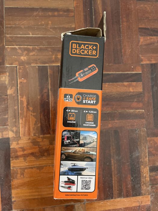 Carregador de bateria automovel Black&Decker