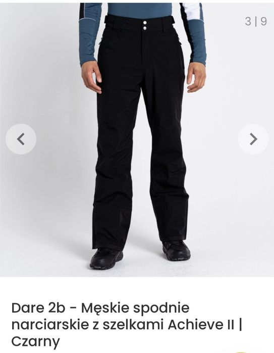 Spodnie narciarskie Regatta Dare2b rozm M czarne