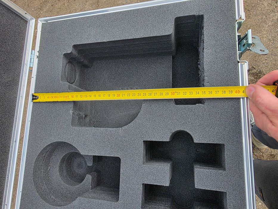 54x40x13 flightcase case na sterownik mikser KUFEREK skrzynia kablarka