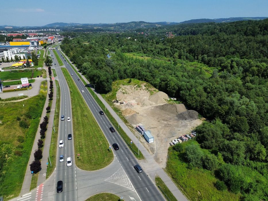 Działka inwestycyjna Nowy Sącz ulica Piłsudskiego - Widok 5