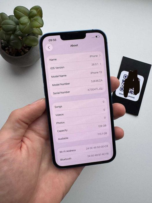 Iphone 13 128 gb, ідеальний стан, айфон 13 128 гб