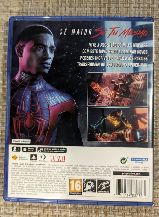 Jogo Spider-Man Miles Morales - Playstation 5 (PS5)