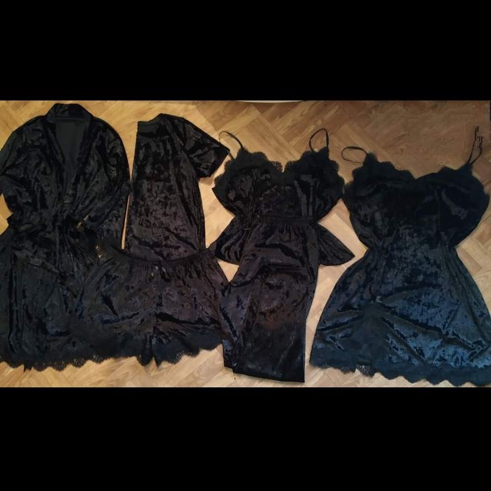 Велюрові піжамки 5в1-6в1