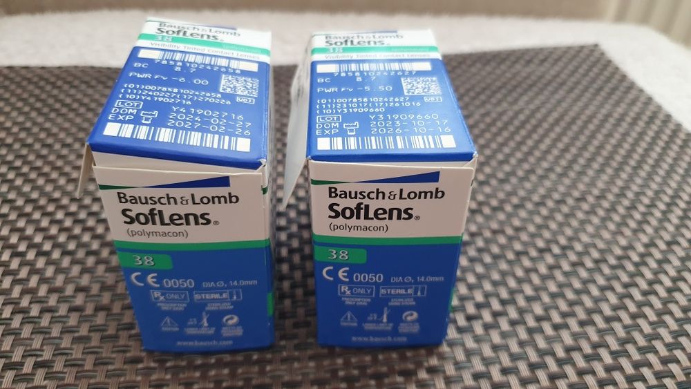 Soczewki kontaktowe Soflens 38