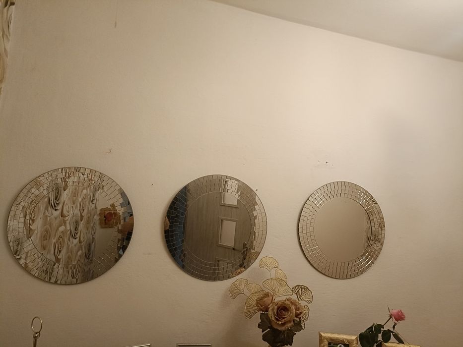 Lustra ścienne 3szt