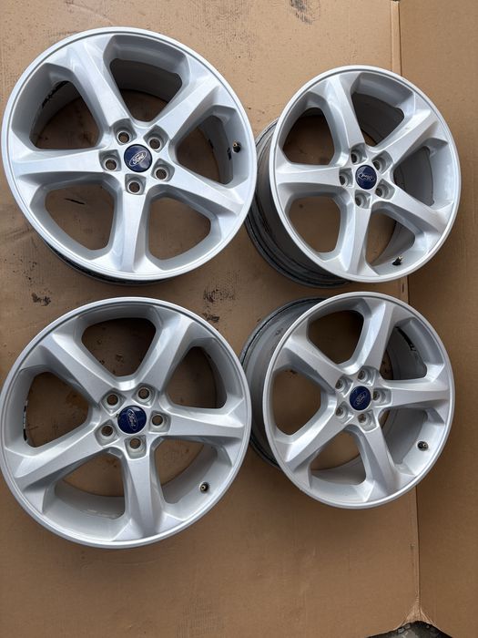 5x108 FORD 8Jx18 ET55 felgi aluminiowe CZUJNIKI TPMS volvo landrover jaguar Focus Mondeo Kuga S-Max
