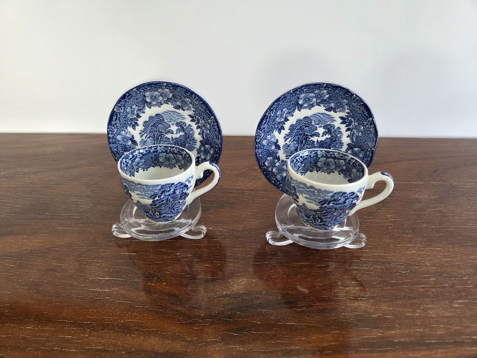 2 chávenas de café inglesas Woodland