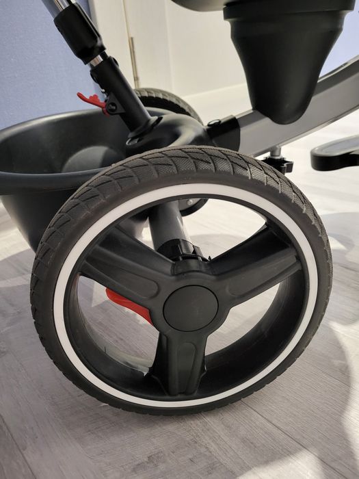 Велосипед коляска з батьківською ручкою