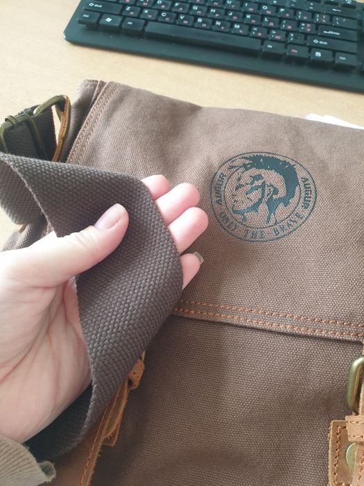 Сумка/барсетка чоловіча на довгому ремінці