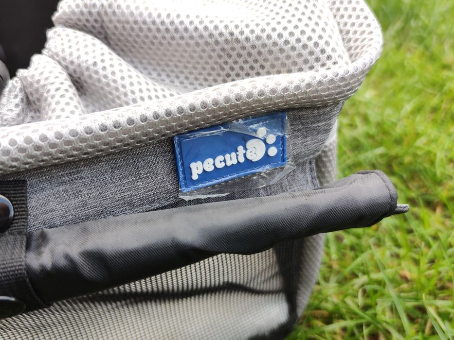 Pecute 4in1 transporter koszyk torba plecak dla kota psa na rower