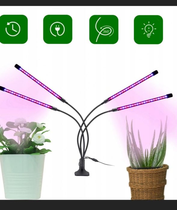 Lampa led do kwiatów Heckermann