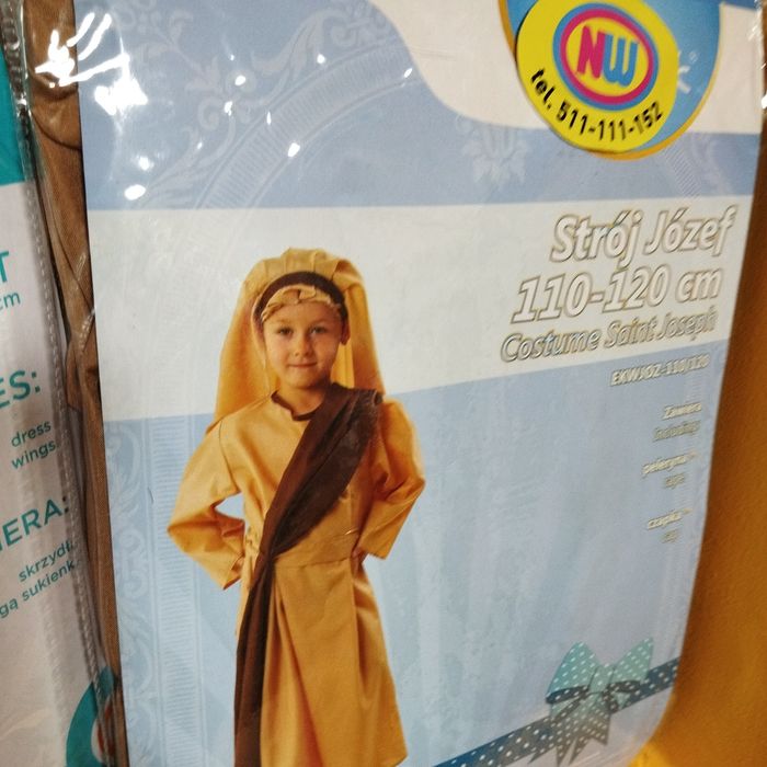 Nowy strój kostium Józefa na Jasełka