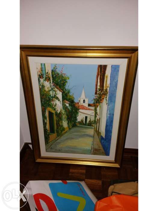 Quadro a óleo de Óbidos