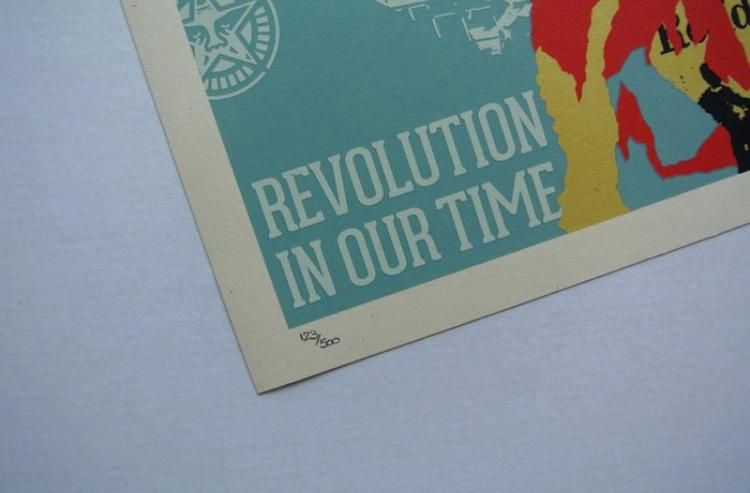 Shepard Fairey - Revolution in Our Time