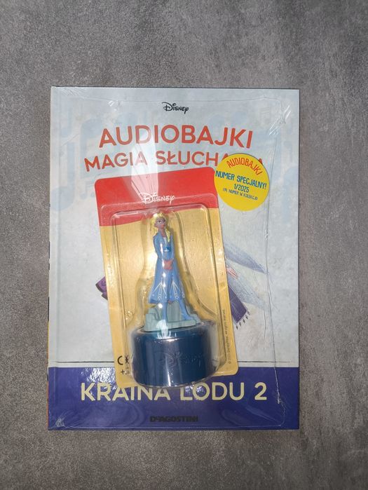 Książka i Figurka świecąca Audiobajki DeAgostini Kraina Lodu 2
WYDANIE