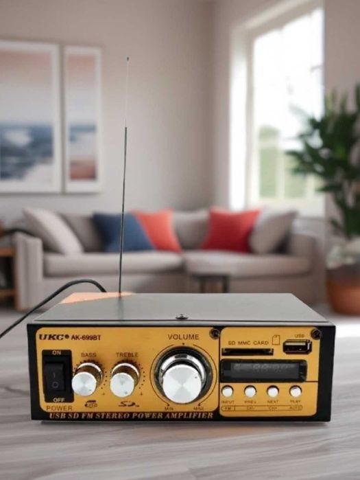 Підсилювач звуку з блютузом розкачає навіть найтихішу вечірку