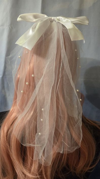 Welon Ślubny krótki na spince impreza Ślub Panieńskie