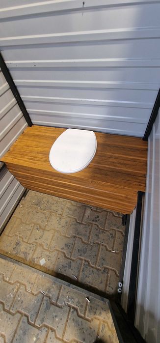 Toaleta WC przenośna do ogrodu, na działkę, na budowę!