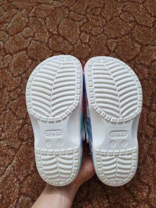 Оригинальные децкие Crocs с подкладой
