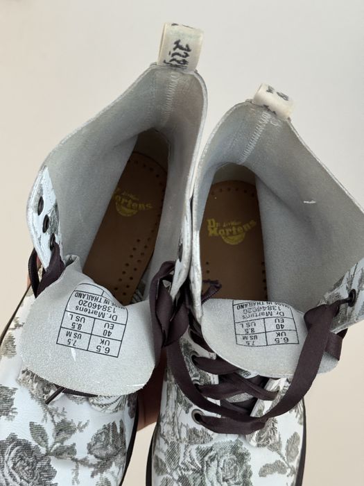 Buty glany wysokie Dr Martens pascal 1460 grey tapestry