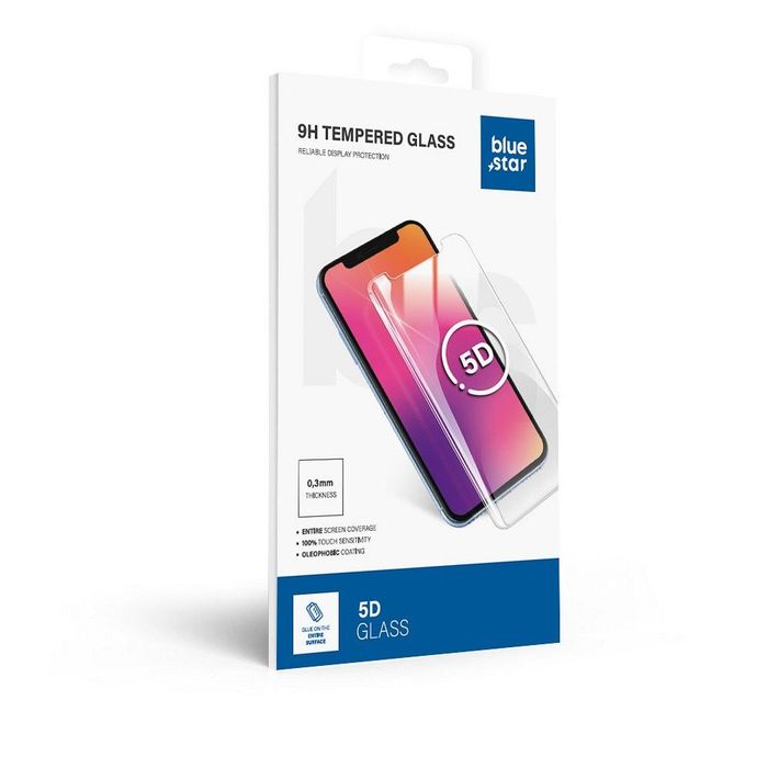 Szkło hartowane do Samsung Galaxy A23 5G (full glue / case friendly) Blue Star 5D czarne