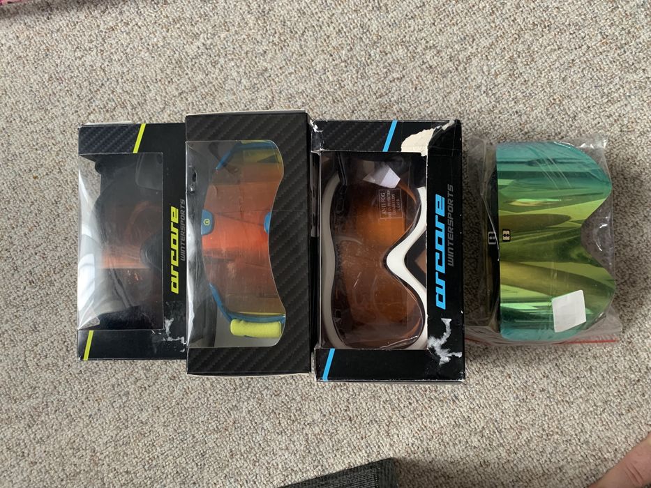 Лижні маски окуляри очки !