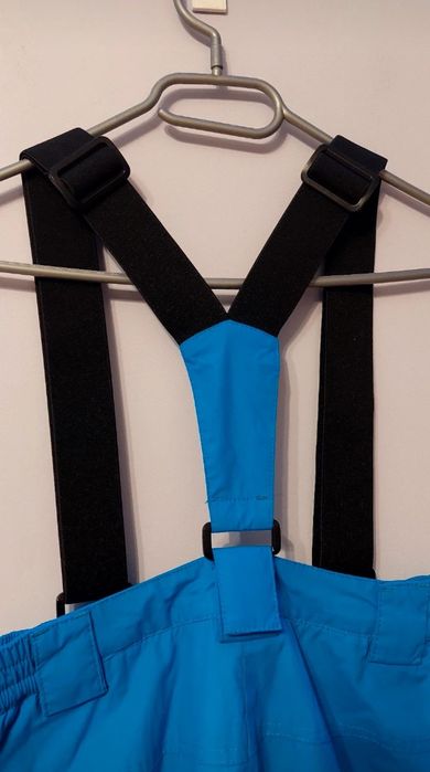 Jasnoniebieskie spodnie narciarskie, na narty, snowboard