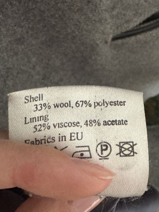 Вовняне пальто-піджак