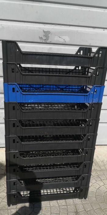 10 caixotes 50 x 30 x 10 cm