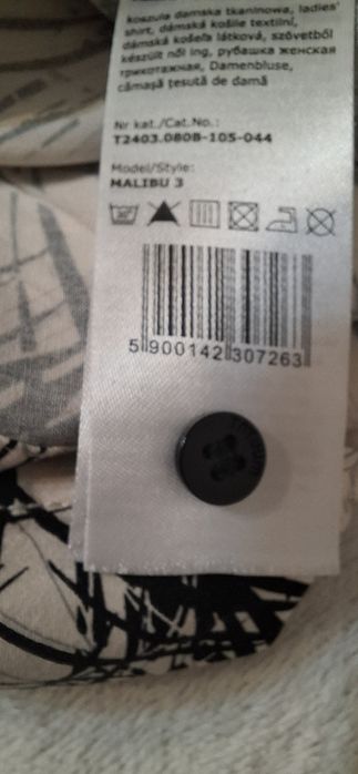 Koszula TATUUM w czarne wzory rozm.44