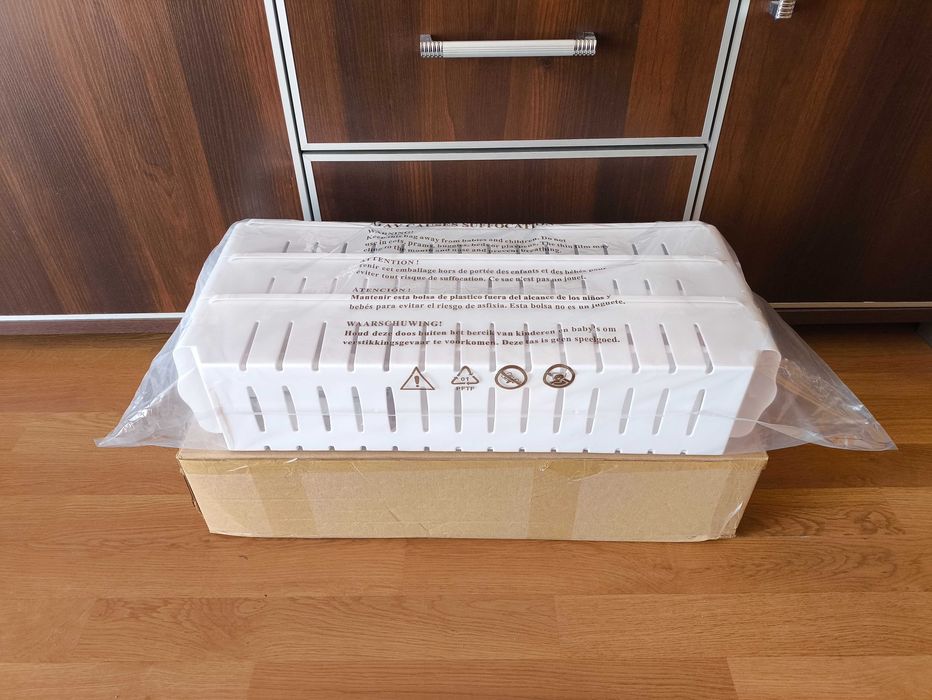 Łazienkowe Półki Plastikowe na Kolkach Stabilna Biała Polska Jakość