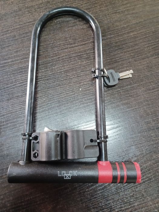 Zapięcie rowerowe podkowa kłódka