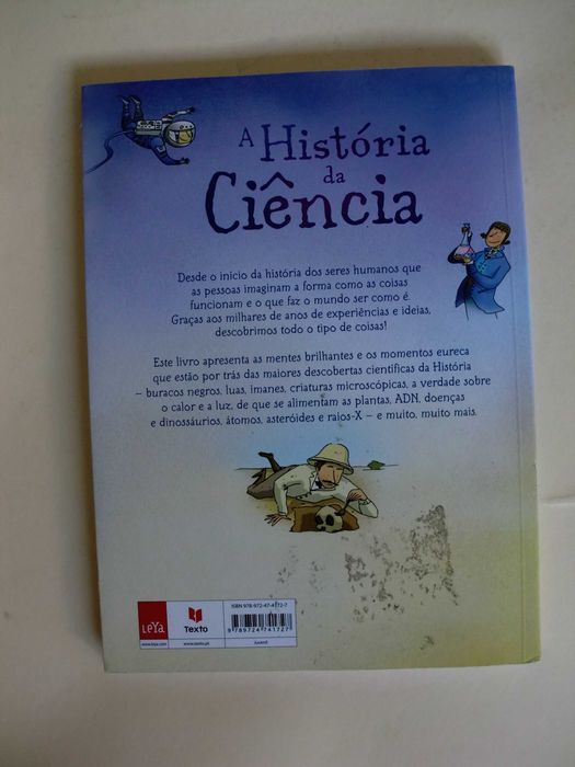 A História da Ciência
de Anna Claybourne