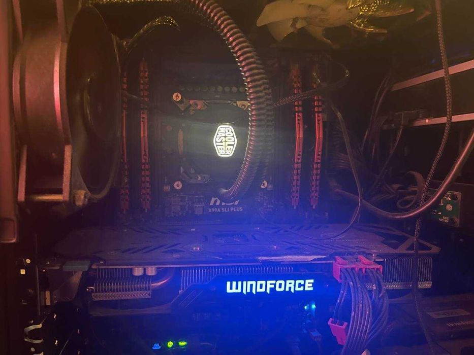 INTEL i7-5820k 16gb RAM 120GB SSD  gtx960 4gb + LG 24INCH FULLHD