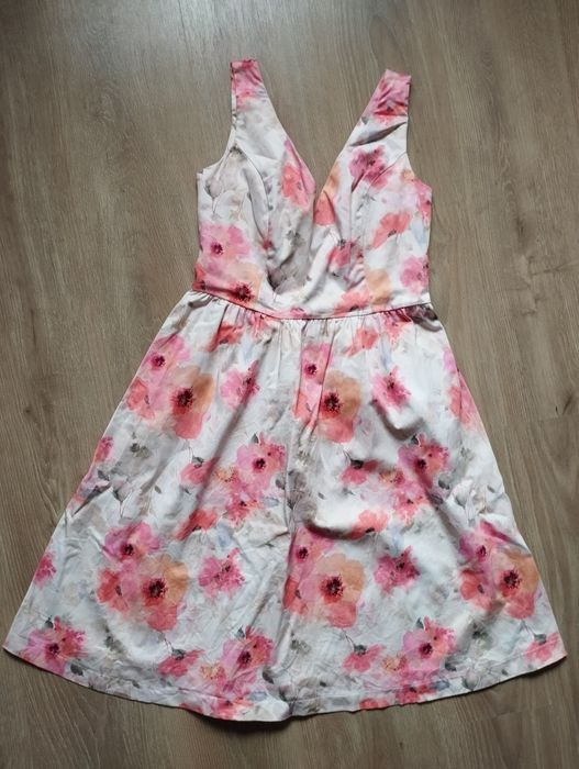 Letnia sukienka w kwiaty