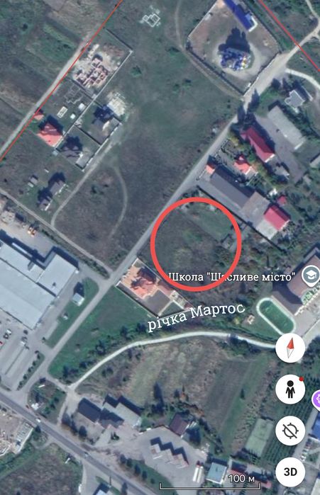 Земельна ділянка в м.Тячів ( Закарпатська обл.)