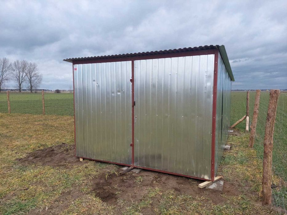 Garaż blaszak Blaszak na budowę Schowek budowlany Garaże blaszane !!!