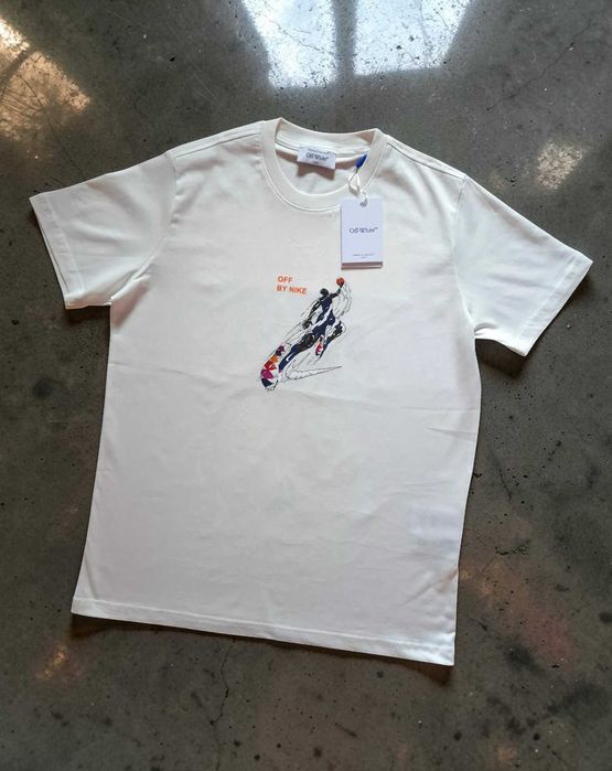 Off White Nike T-shirt M 3XL Biały Męski