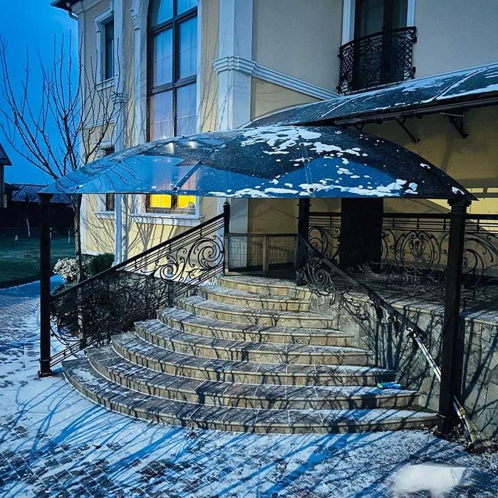 Металоконструкції під ключ (Сходи_Ворота_Хвіртка_Навіс_Перила_Балкон)