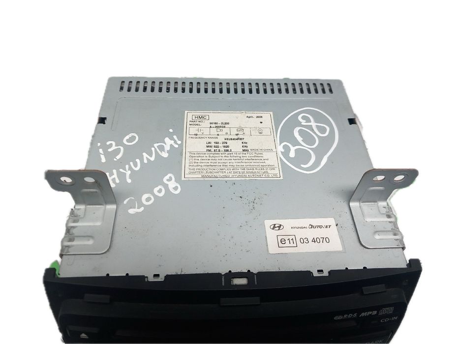 Rádio / auto-rádio HYUNDAI i30 (FD)