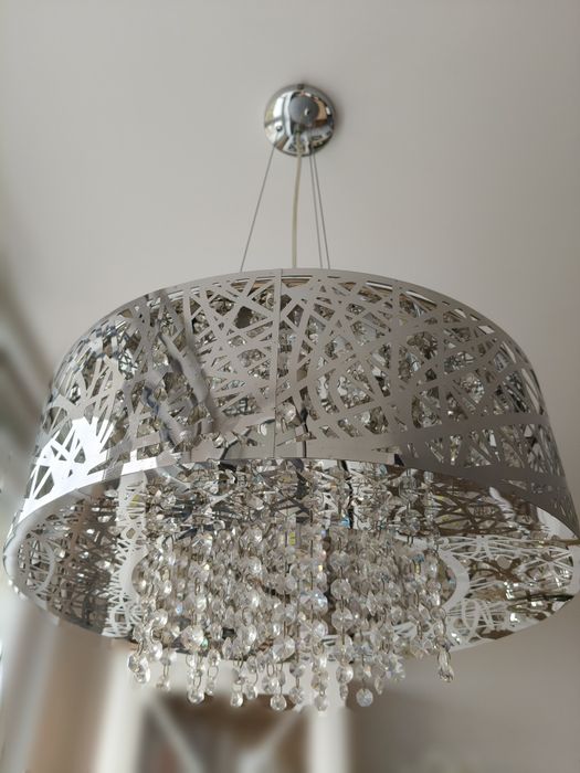Lampa sufitowa,  kryształki