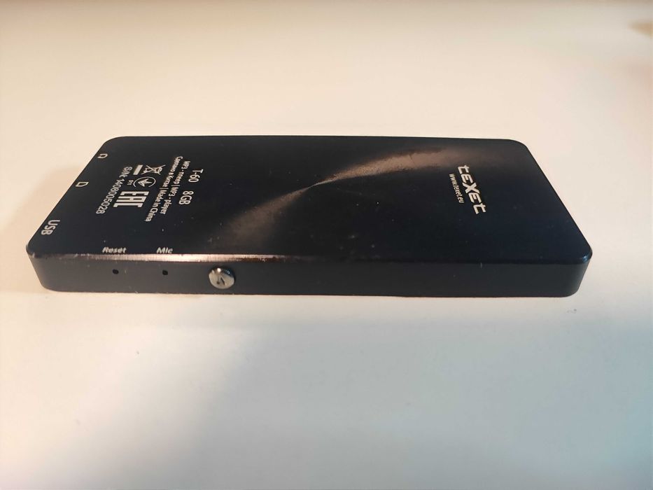 MP3-плеєр Texet T-60 8Gb + microSD 8Gb відмінний стан