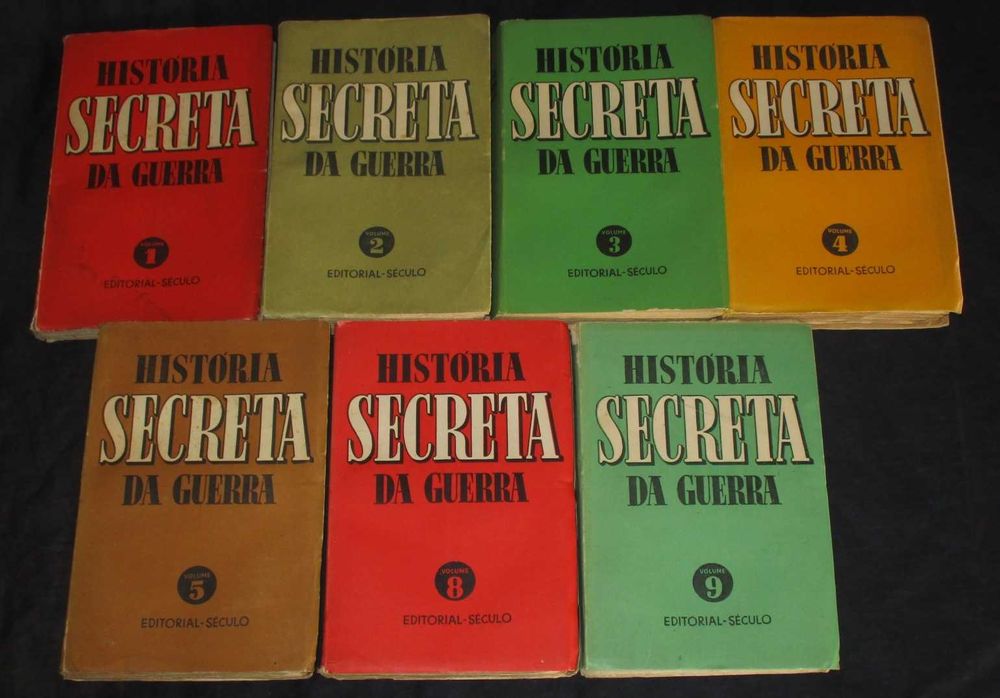 Livros História Secreta da Guerra Editorial Século