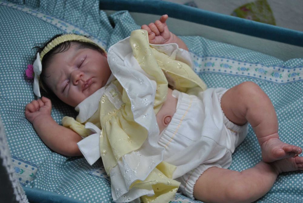 Oryginał lalka reborn kit E. Marx Ivy realistyczna wykonana genesis