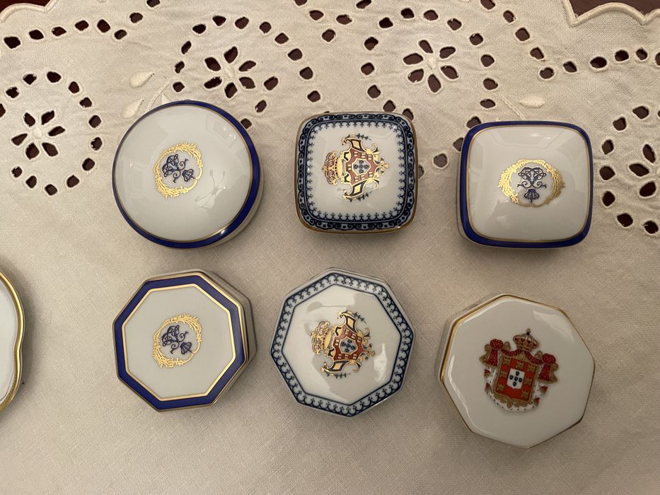 Caixas de porcelana