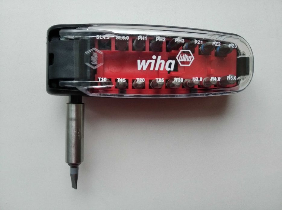 отвертка с набором насадок Wiha Crocodile Mouth Bite Set