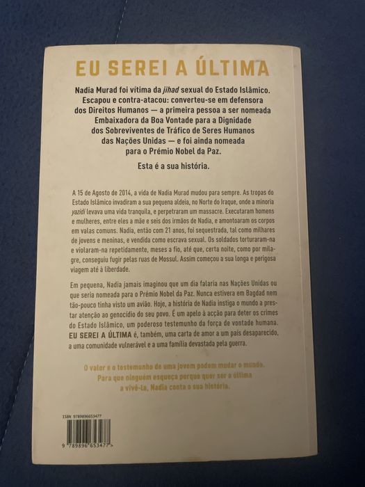Eu Serei a Última de Nadia Murad