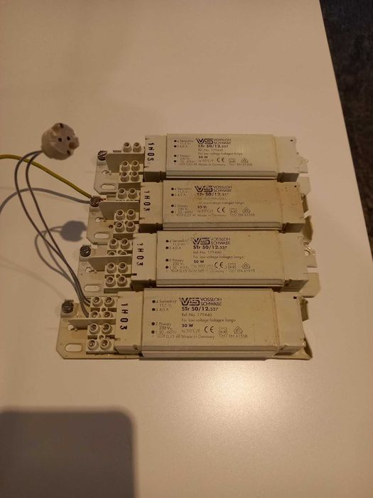 Pack transformadores e lámpadas halogenio